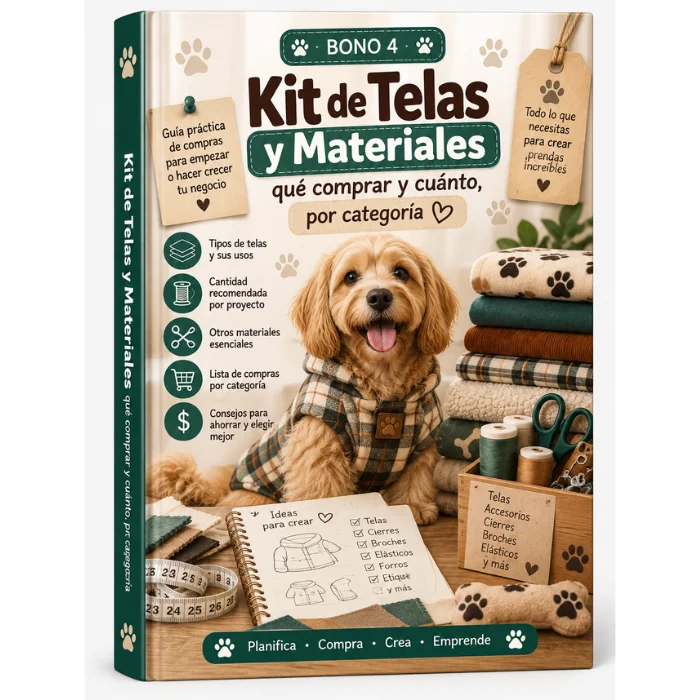 Vista del Bono 4: Kit de Telas y Materiales