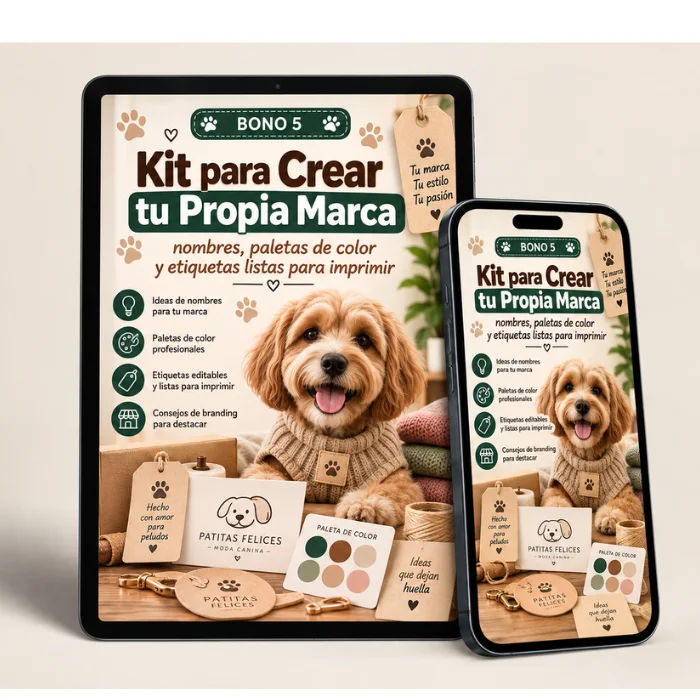 Vista del Bono 5: Kit para Crear tu Propia Marca